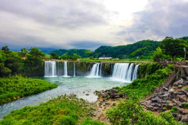 【大分観光】まるでナイアガラ！！絶景スポット『原尻の滝』